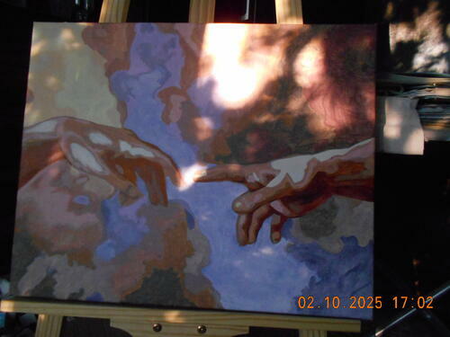 Фотографии готовых работ картин по номерам и алмазной мозаики