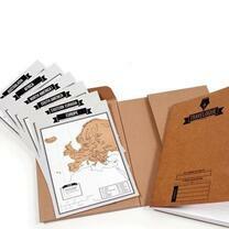 Без бренда «Скретч-карта мира стирающаяся. Карта путешествий» в Смоленске