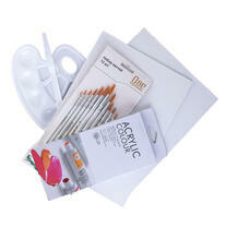 Без бренда «Набор подарочный «Две картинки»: краски акрил 12x12 мл, 2 холста 22x30 на мдф, 10 кистей, мастихин, палитра. Уценка (без упаковки)» в Смоленске в интернет-магазине  Без бренда «Набор подарочный «Две картинки»: краски акрил 12x12 мл, 2 холста 22x30 на мдф, 10 кистей, мастихин, палитра. Уценка (без упаковки)» в Смоленске