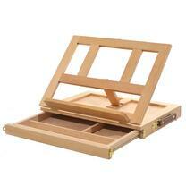 Без бренда «Коробка 10 шт.: Мольберт Две картинки этюдный ящик, настольный, хлопушка 30 см» в Смоленске