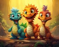 Без бренда «Милые и веселые дракончики» в Смоленске