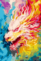 Без бренда «Разноцветный огненный дракон» в Смоленске в интернет-магазине  Без бренда «Разноцветный огненный дракон» в Смоленске