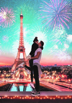 Долгожданный поцелуй в Париже