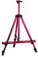 Без бренда «Коробка 25 шт.: Металлический мольберт тренога в чехле, телескопический, красный» в Смоленске