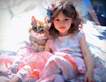 Без бренда «Девочка и пушистая кошечка» в Смоленске