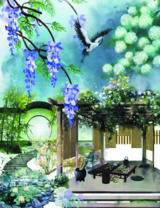 Без бренда «Сад с беседкой, цветами и птицей» в Смоленске