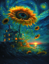 Без бренда «Фэнтези сюжет с подсолнухом» в Смоленске