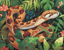 Без бренда «Маисовый полоз в зеленой листве» в Смоленске