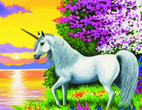 Без бренда «Белый единорог на фоне заката» в Смоленске